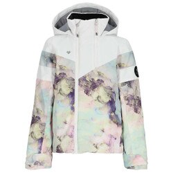 Obermeyer Taja Print Jacket Teen Girls' in Crystal Aurora
